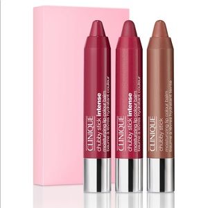 NWB Clinique Chubby Colour Set